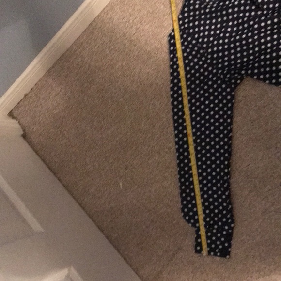 🌺NEW🌺Blue & white polka dots long sleeve blouse - Picture 8 of 8